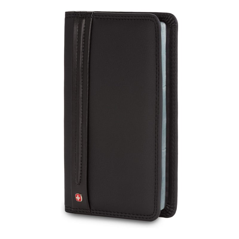 Wenger Luggage Diplomat Personal Card File 156, Black, One Size - Image 1